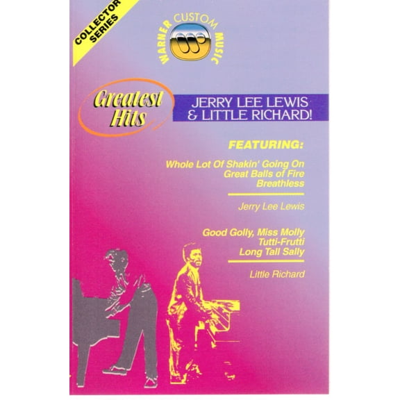 Jerry Lee Lewis & Little Richard - Greatest Hits (Cassette)