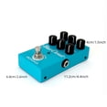 thumbnail image 2 of GOKKO GK-71 Bluecloud Multi-Reverb Guitar Pedal &acirc; 9 Reverb Modes (Room, Hall, Plate, Spring, Shimmer, Cloud, Bloom, Swell, L, 2 of 4