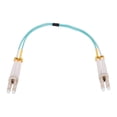thumbnail image 1 of 0,2 Metros 0,6 pies Fibras Parche Cable Multimodo Dúplex LC-LC OM4 LSZH Fibras Óptico Puente Verde para Rojo Transceptor, Instrumentación 1 Uds, 1 of 6
