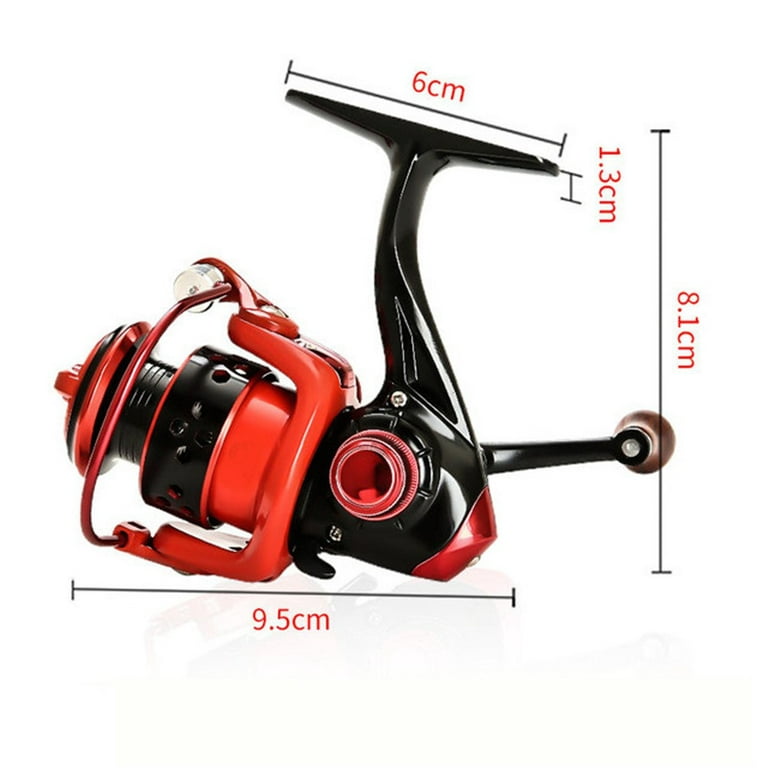 Mini Spinning Reel, Lightweight Fishing Reel, 4.8:1 Gear Ratio, Sturdy  Aluminum Frame, Ultra Smooth Powerful Spinning Fishing Reels for  River/Lake/Sea
