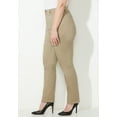 thumbnail image 4 of Catherines Women's Plus Size Petite Sateen Stretch Curvy Pant, 4 of 4