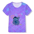 thumbnail image 1 of Camiseta de verano para niños con dibujos animados en 3d para niños, camiseta con estampado de punto de Arco Iris para niños, camiseta para niñas, ropa para niños de dibujos animados90 Gao Jinjia LED, 1 of 2