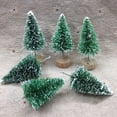 thumbnail image 2 of Visland Mini Christmas Tree for Tabletop, 8 Piece, Sisal/Wood, 1.77"/2.56"/3.35"/4.92", 2 of 3