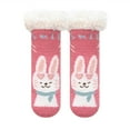 thumbnail image 1 of EDFBUYKRS Rends Baby Slipper Socks Christmas Toddler Fuzzy Socks Warm Non Winter Socks, 1 of 3