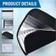 thumbnail image 2 of Portable AC Hose Insulation Sleeve Portable Air Conditioner Hose Cover Wrap for 5In & 5.9In Diameter Easy Installation, 2 of 5
