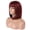 E, variant on Chanana Hot Pink Bob Wigs and A Wig Cap, Short Straight Flat Bangs, Cool Summer Stylish Party Hair Wigs