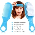 thumbnail image 3 of BUTOMKY Baby Grooming Kit for Newborn Boys Girls, Infant Safety Care Set with Hair Brush, Comb, Nail Clipper & Nasal Aspirator, Essential Baby Nursery Care Kit, 3 of 7