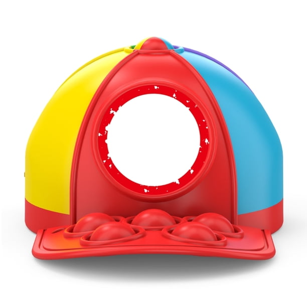 Push Bubble Gorra De Béisbol Monedero Portátil Juguete De Descompresión De Silicona Bolsa De Almacenamiento De Auriculares Para Adultos Y Niños Advancent AP006673-02