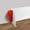 White, variant on 6.5 Ft Flexible Baseboard Molding Trim 3.94 Inch Self-Adhesive Vinyl Wall Base Peel and Stick Cove Base Rubber Wall Baseboard Moulding Trim