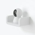 thumbnail image 3 of 1pc Floating Wall Hanging Shelves White for Bathroom Display Organizer 17cm, 3 of 8