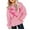 Pink, variant on Ruyang Cute Heart Butterfly Hoodies for Teen Girls Oversized Pullover Hoodies Long Sleeve Fall Winter Hooded Sweatshirts