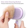thumbnail image 4 of Cat Brush for Shedding, Cat Brushes for Indoor Cats, Cat Brush for Long or Short Haired Cats, Cat Grooming Brush Cat Comb for Kitten Rabbit Massage Removes Loose Fur, 4 of 8