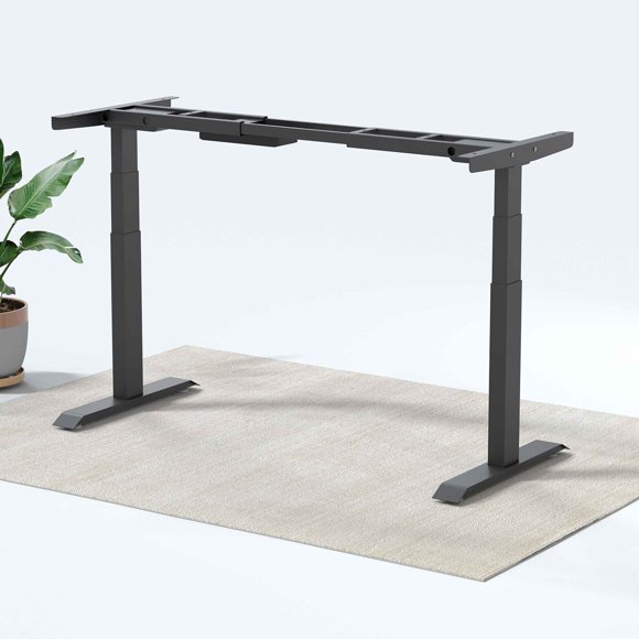 MotionGrey - German Electric Dual Motor Height Adjustable Standing Desk, Ergonomic Stand Up Desk, Adjustable Computer Sit Stand Desk Stand - German Bosch Motor
