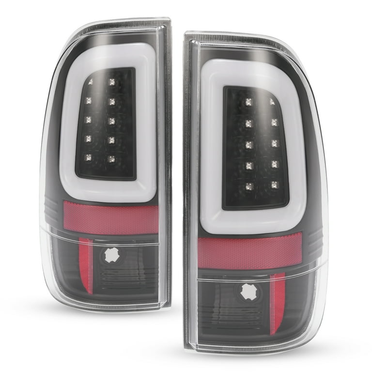 LED LEFT & Right Brake Tail Lights Lamps Smoked For 90-97 Ford F150 LED LEFT & Right Brake Tail Lights Lamps Smoked For 90-97 Ford F150