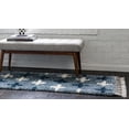 thumbnail image 3 of Unique Loom Positive Hygge Shag Modern Geometric Area Rug or Runner, 3 of 8