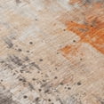thumbnail image 2 of Dalyn Rugs Machine Washable Indoor/Outdoor Chantille Orange 2'3" x 7'6" Runner Rug, 2 of 7