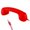 Red, variant on YongCo Universals 3.5mm Plugs Phone Headsets For Most Smartphones ABS Materials For Endurances Enhances Sound