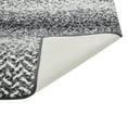 thumbnail image 4 of Better Trends Bath Rug Set 2 Piece Bath Mat Non Slip Micro Polyester Bathroom Floor Set, Shower, Tub, Casablanca Collection – (Gray), 4 of 7