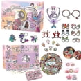 thumbnail image 1 of Caja ciega de cuenta atrás para maquillaje de colores navideños, tonos vibrantes, cuenta atrás, tesoro, pulsera de Navidad, juguetes, sorpresas, regalo de Navidad, 1 of 3