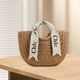 thumbnail image 3 of Bolso de paja Salvador para mujer con asa 36cmx8cmx22cm, 3 of 8