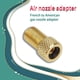 thumbnail image 3 of Naiovety Paquete de 5 adaptadores de válvula Conveniente para llevar Operación estilo tonto Colores surtidos Material premium Tapa Presta Presta a Ciclismo Oro Naiovety OD003468-05, 3 of 6