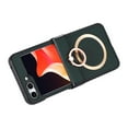 thumbnail image 7 of Dteck Case for Samsung Galaxy Z Flip 5,Shockproof Leather Magnetic Mag Safe Case Ring Holder Kickstand Wireless Charging Cover for Galaxy Z Flip 5 5G,Green, 7 of 7
