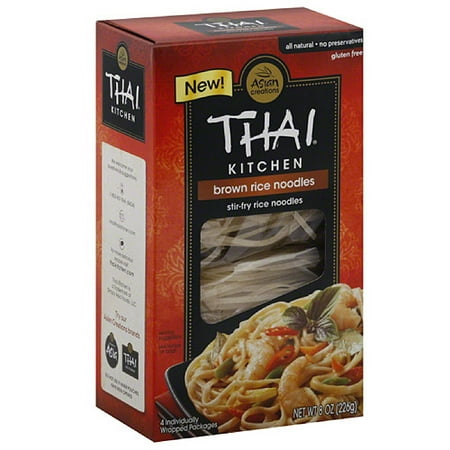 Thai Kitchen Noodles thai kitchen brown rice stir-fry noodles, 8 oz, (pack of 6 Thai Kitchen Noodles thai kitchen brown rice stir-fry noodles, 8 oz, (pack of 6