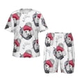 thumbnail image 1 of Fotbe Cute Poodle Dog Pijama Estampada de 2 Piezas para Niños – Ropa de Dormir de Manga Corta Cómoda para Niños y Niñas, Camiseta y Shorts de Algodón-Medium, 1 of 6