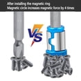 thumbnail image 4 of Punta De Destornillador De Metal Anillo Magnético Anillo Magnetizador Tornillo Conveniente Soportes Magnéticos Vogacara TO006559-03, 4 of 6