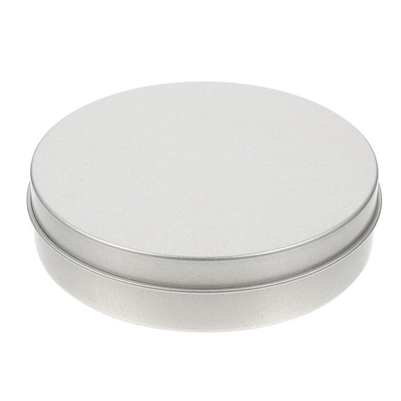 LABSERRON 1Pc Food-Grade Tinplate Round Storage Tins With Lids For Various Items Kitchen Storage
