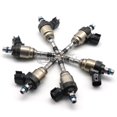 thumbnail image 2 of Paquete de 6 piezas de inyectores de combustible adecuados para el moderno Santa Claus 3.8L V6 para Kia Sorento 3.3L V6 2014-2018-, 2 of 4