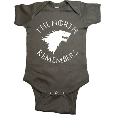 

Game of Thrones One Piece The North Remembers Direwolf Bodysuit