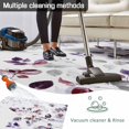 thumbnail image 5 of Purple Grey Leaves Outdoor Rug for Patio/Deck/Porch, Non-Slip Large Area Rug 4 x 6 Ft, Summer Botanical Pastoral Watercolor Indoor Outdoor Rugs Washable Area Rugs, Camping Rug Carpet Runner, 5 of 8