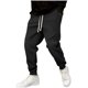 thumbnail image 2 of Pantalones largos para hombre, estilo casual, a la moda, con cordón ajustable en la cintura y bolsillos, pantalones deportivos de rayón para hombre., 2 of 6