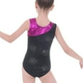 thumbnail image 4 of BULLPIANO Gymnastics Leotards for Girls Sparkle Dance Unitard Biketard with Short Activewear One Piece Ballet Dancewear Practice Outfits, Size 11-12 Years, 4 of 10
