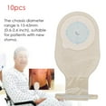 thumbnail image 1 of LHCER 10pcs/Pack One-piece System Ostomy Bag Medicals Drainable Pouch Colostomy Bag Os, 1 of 8