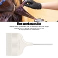 thumbnail image 3 of Professional Hair Highlighting Comb, Steel Needle Comb to Detangle Knots, Portable and Lightweight for Home and Salon Use, 3 of 7