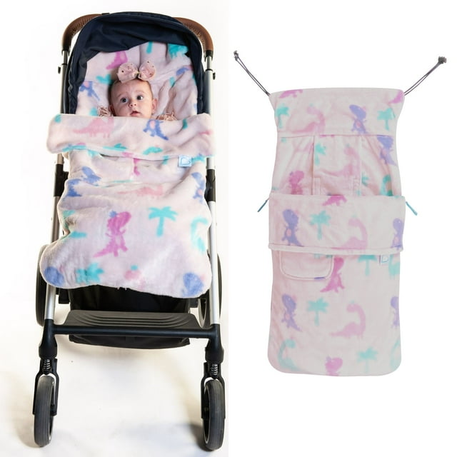 Buggysnuggle Poussette pour Nouveau-Né Chancelière Fanion Snuggle Fur