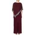 thumbnail image 2 of SLNY Womens Formal Drape Maxi Dress, 2 of 2