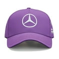 thumbnail image 2 of Mercedes AMG Petronas F1 Team Lewis Hamilton Baseball Hat Purple, 2 of 3