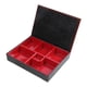 thumbnail image 3 of Fiambrera japonesa Bento Box tradicional roja y negra con 6 compartimentos Estilo B, 3 of 6