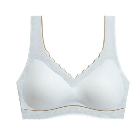 

Patlollav Women Sexy Top Bra Wire Free Underwears Base Vest Style Sports Lingerie