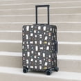 thumbnail image 6 of Hirioo Lovely Penguin for Elasticity Suitcase Cover (No luggage Included) Durable Luggage Protector Fits 18-32 Inch Luggage-Large, 6 of 7