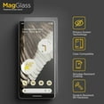 thumbnail image 2 of Magglass Tempered Glass Designed for Google Pixel 7a Privacy Screen Protector, Anti Spy Full Coverage Display Guard, 2 of 6