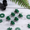 thumbnail image 4 of 200pcs Greenhouse Twist Clips Plastic Greenhouse Fixing Clips And Washers Extension Angle Clips, 4 of 5