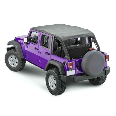 Steinjäger Tops and Covers Wrangler JK 2007-2018 Bimini 4 Door Black Diamond