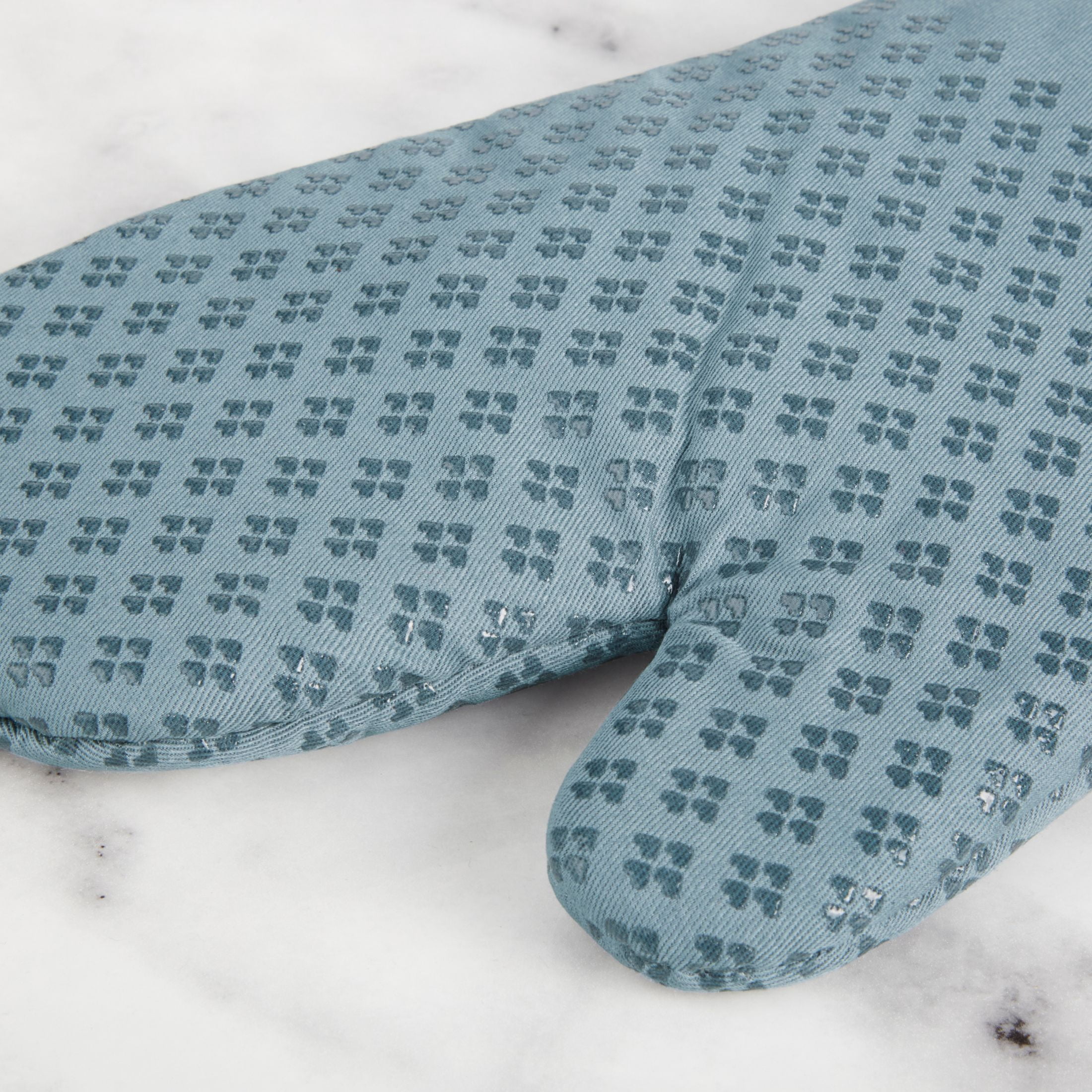 KitchenAid Asteroid Oven Mitt 2-Pack Set, Fog Blue, 7"x12.5"