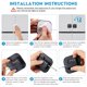 thumbnail image 5 of Cerradura para mini refrigerador con contraseña, cerradura de seguridad para niños, cerradura para puerta de armario, cajón y archivador, 5 of 7