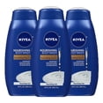 thumbnail image 1 of Gel de baño Nivea Nourishing Care con sérum, 600 ml (paquete de 3), 1 of 8