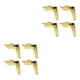 thumbnail image 2 of Patas de muebles Cateissary 4 piezas Metal Oro titanio 10cm 2Conjunto, 2 of 6